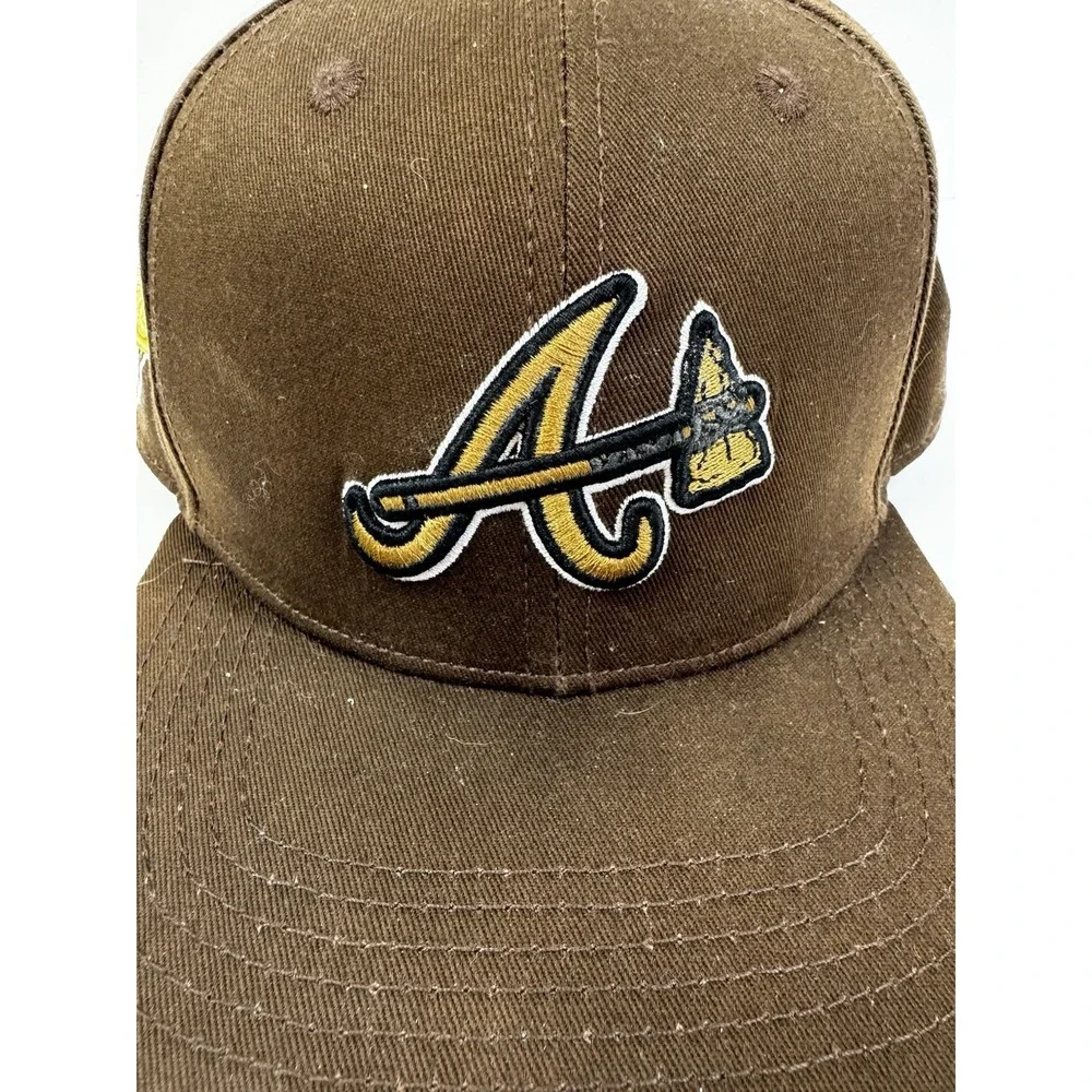 Atlanta Braves Pro Standard MLB Brown Snapback Cap Hat World Series 1995